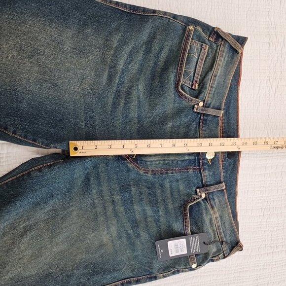 True Religion Rocco Jeans Men's 36x32 NWT Relaxed Wide Leg Acid Wash NEW - Picture 5 of 16